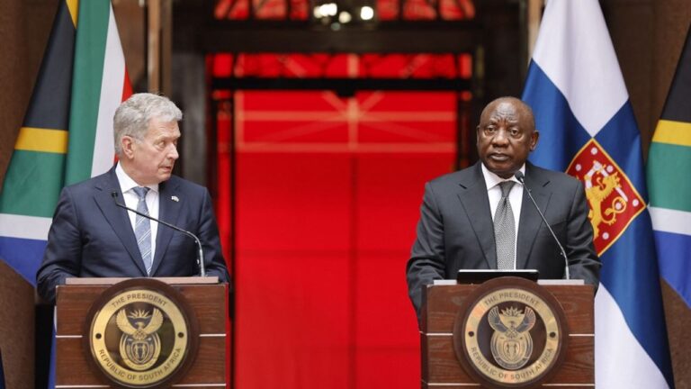 SAFRICA-FINLAND-DIPLOMACY